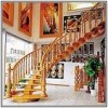 品家实木楼梯 家用实木楼梯 实木楼梯设计 波尔系列