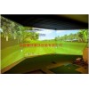陕西穗体专业安装室内高尔夫模拟、室内环屏高尔夫球场铺设