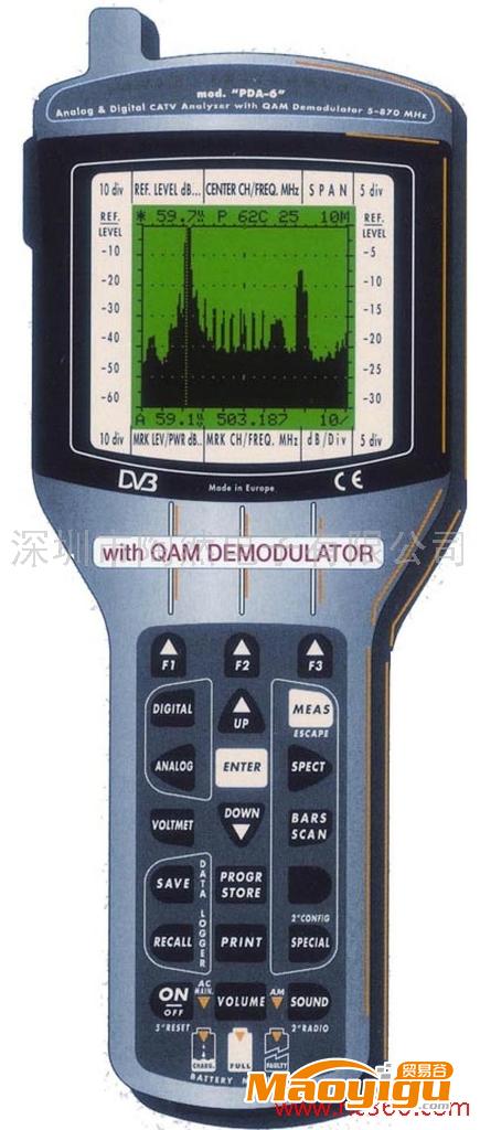 供应乐华 ROVER PDA6频谱仪CATV分析仪测试仪器仪表