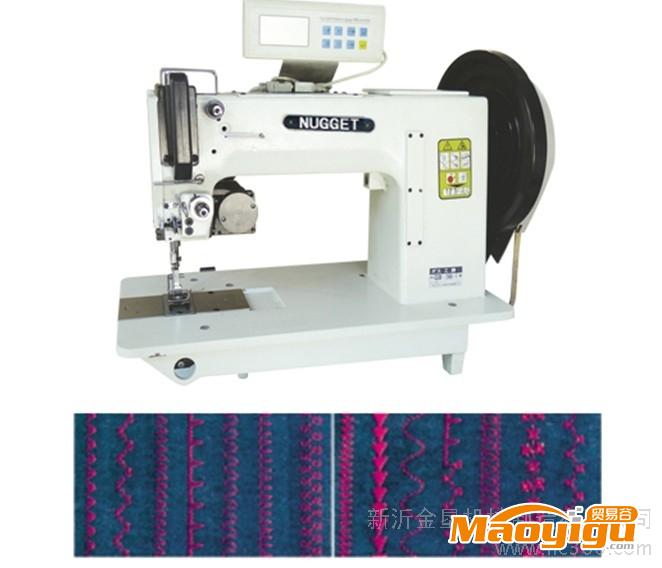 供应nuggetGB-266-1电脑花样厚料粗线曲折特种缝纫机