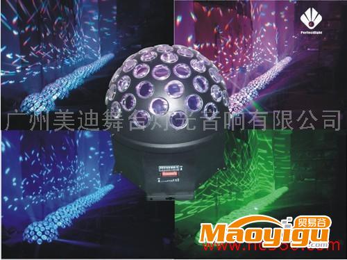 供应美迪LED-100水晶魔球 LED效果灯 舞台灯光 广州灯光厂家 图案灯