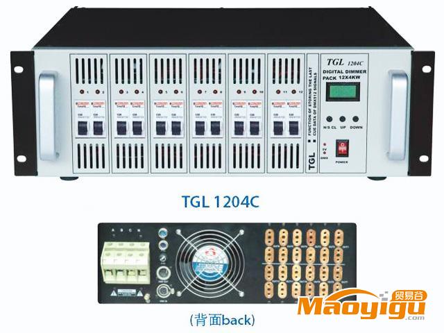 供应TGL 1204C 12路4KW数字硅箱 12路调光硅箱12路4KW流动硅箱