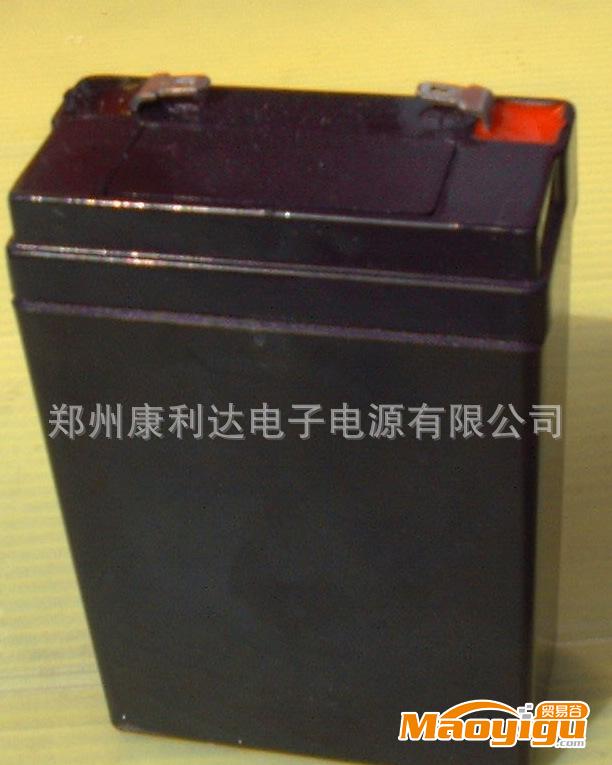 郑州康利达产4V4AH蓄电池用于LED灯具，喷雾器和照明系统