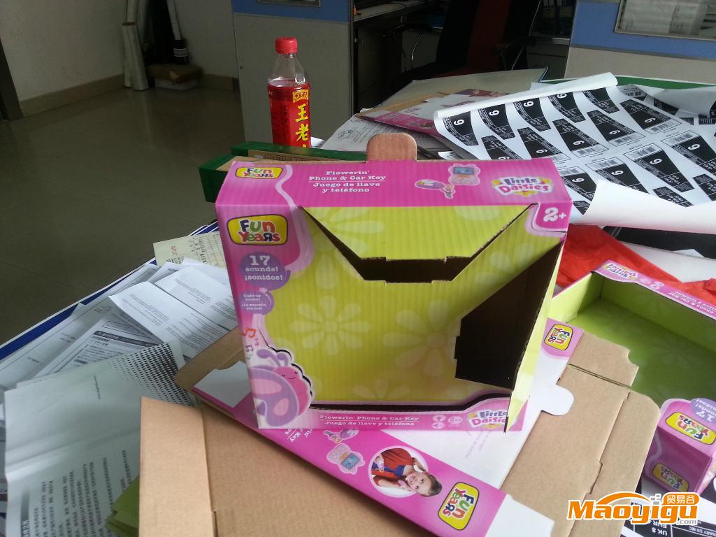 供应雄浩印刷厂供应多种玩具制品包装盒