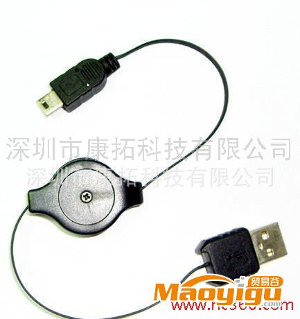 厂家直销USB伸缩线，手机伸缩线，针插线，伸缩线