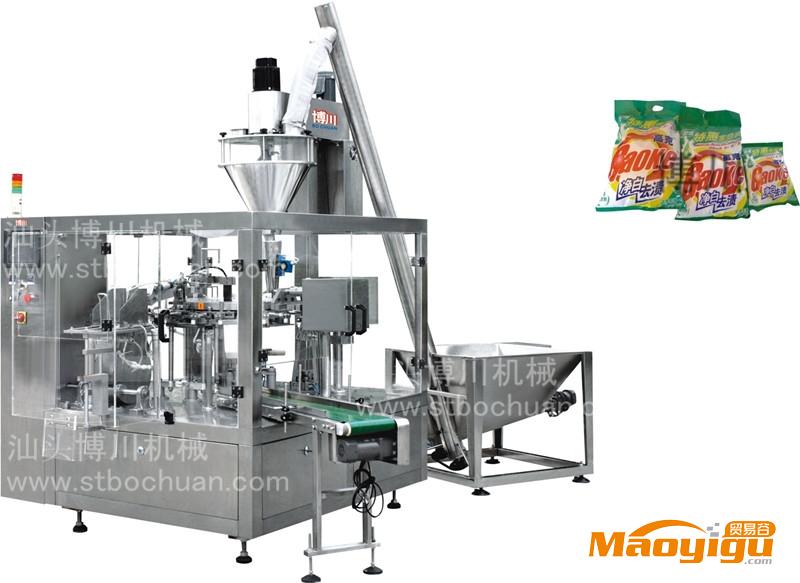 供应博川机械BC-201 6工位 给袋式 粉剂包装机