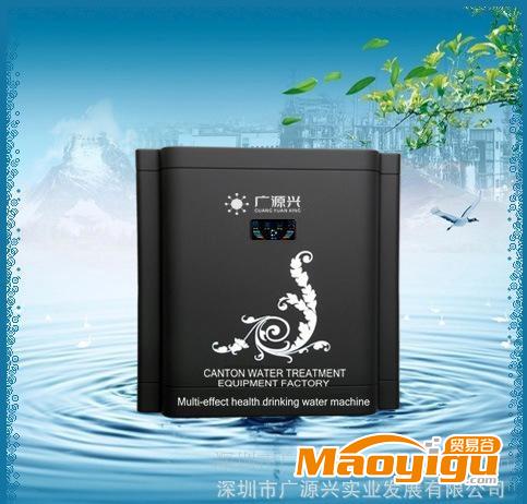 供应广源兴GYX-RO-50-C款黑色带花新款豪华家用纯水机|家用净水器|