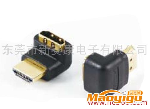 供应HDMI male to HDMI female adaptor可90度旋转