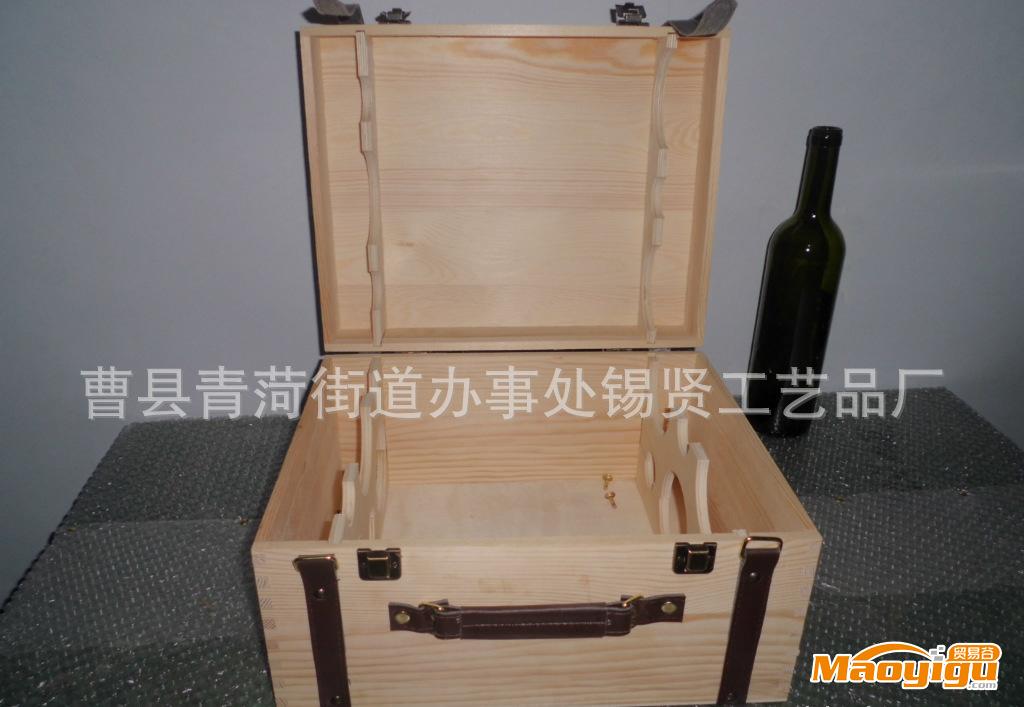 厂家 木制酒盒  红酒木盒 酒桶  包装木盒_2