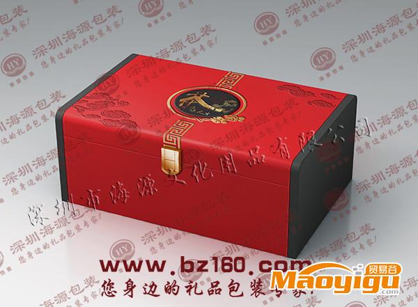 供应供应海源高档茶叶盒 茶叶皮盒 茶叶礼盒 茶叶包装18948752136