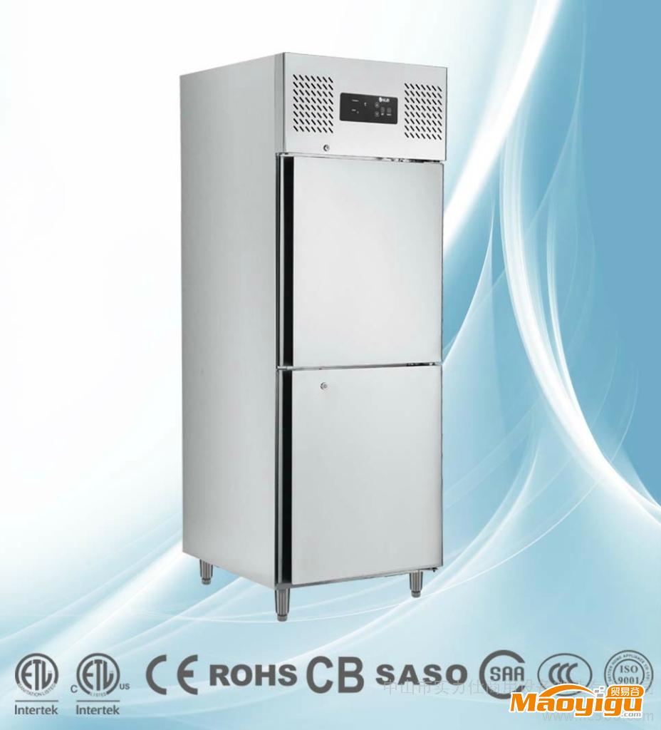 供应四门柜平冷冷藏设备冷藏冷冻柜厨房冷柜电冰箱实力仕SUF6A2直立式系列