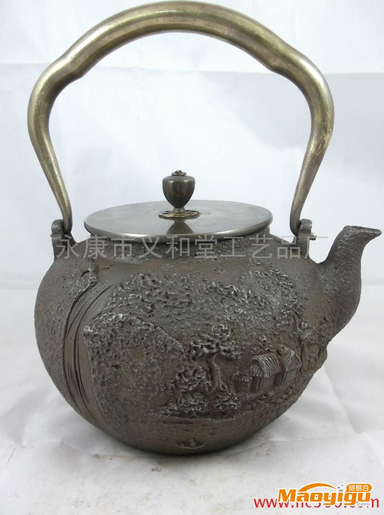 （义和堂）铁茶壶 铁壶 茶壶  日本老铁壶合作