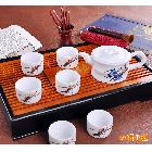 专业2013景德镇陶瓷精品雪浮珠手绘茶具套组 新起点文化