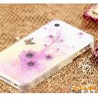 苹果手机套|iPhone4 4S手机壳|IMD|IML|夜光鲜艳花卉|苹果4代外壳