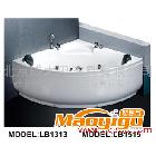 供应LB1515 浴缸 杜勒 白色 冲浪浴缸 按摩浴缸