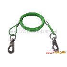 供应各种钢丝绳牵引绳 钢丝绳宠物链 狗链及配件