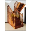 品聚楼梯 MOD.5实木立柱 实木栏杆 实木楼梯