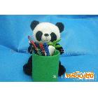 深圳毛绒玩具 熊猫笔筒 学习类玩具