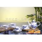 供应迪盛 青花瓷茶具、青花瓷礼品 陶瓷茶具 金陵茶具套装（青瓷