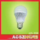 供应【厂家直销】LED节能灯泡，5W球灯泡，适用于家居、酒店、市