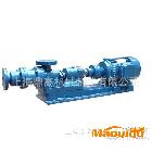 I-1B浓浆泵/螺杆泵/G型单螺杆泵厂家，G型螺杆泵配件