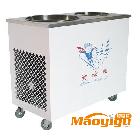 供应松菱SL-028特价正品 超强制冷 双锅型炒冰机