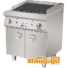 供应扬瀚厨房设备供应各式烤炉--MQH-70立式燃气火山石烧烤炉连柜