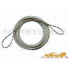 供应涂塑钢丝绳 不锈钢钢丝绳 铝扣 端子配件