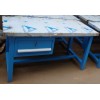 东莞厂家定做不锈钢桌面钳工桌（桌面采用不锈钢包木）