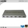 HDMI分配器1进4出 一分四 4口音视频分屏器