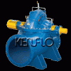 肯富来水泵价格 KPS型单级双吸离心泵 双吸中开泵 管道双级离心泵