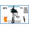日本NPK按钮式气动葫芦，化工车间生产线用气动葫芦，龙海
