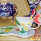 供应ZJ珐琅瓷法兰瓷 创意咖啡 陶瓷杯子