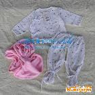 童泰A27 纯棉包脚和服内衣婴儿内衣宝宝内衣套装婴儿服装