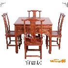 仿古家具实木榆木明清中式古典装修 麻将桌