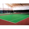 室内网球场建造施工,室内网球场地坪,塑胶网球场