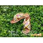 供应2014新款 供应棕艺众康k-7黄色天然棕丝鞋