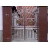 天津不锈钢门不锈钢防护栏不锈钢栅栏门定做加工制作，价格低。