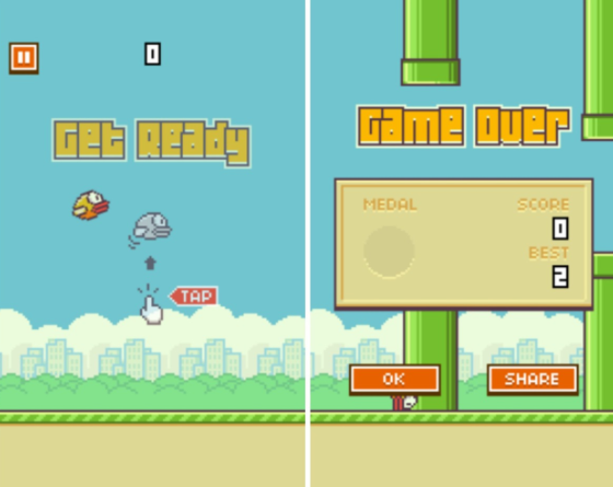 “反人类”小游戏《Flappy Bird》今天下线