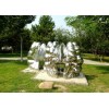 萝岗玻璃钢公园雕塑，公园雕塑精品制作