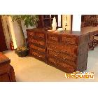 厂家直销  古典红木家具 优质老挝大红酸枝檀雕五斗柜