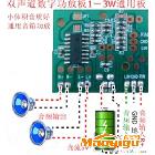 供应双声道功放板 1W 2W 3W 专业功放板 语音 礼品功放板 高品质