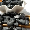 黑铁石卵石 黑铁石颗粒 玉石粒 五彩卵石
