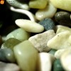 岫玉卵石 玉石粒 装饰卵石颗粒 卵石粒