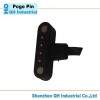 螺纹式 pogo pin无线设备3.0mm间距弹簧针连接器