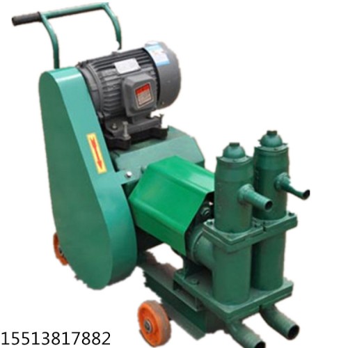河南郑州 单缸活塞式灰浆泵压浆机单缸灰浆泵