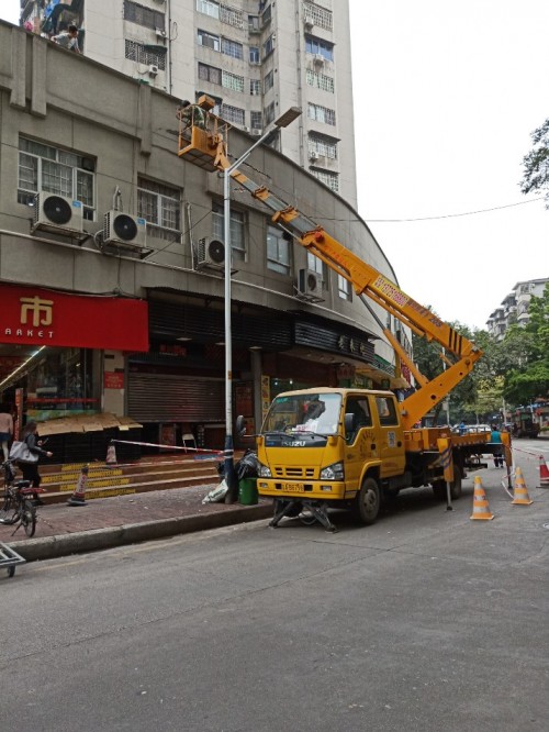 广东高明高空车出租-中桥建