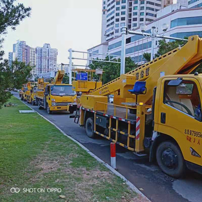 广东龙岗16米登高车出租-中桥建