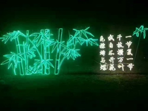 新闻：温州灯光艺术展布展