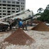 中意矿机大型时产200吨建筑垃圾破碎机在长沙有客户案例现场吗